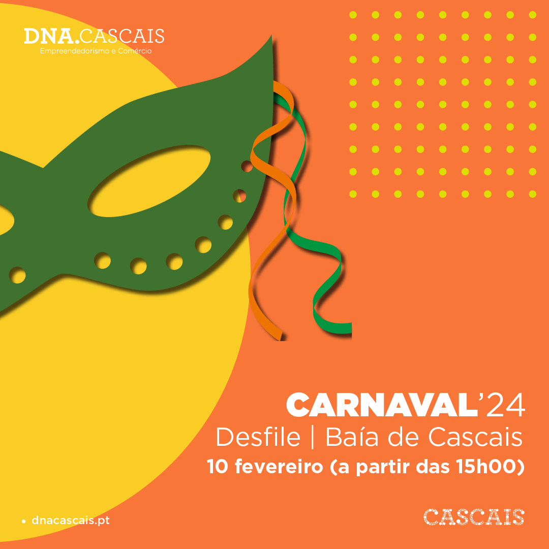 Desfile de Carnaval na Baía de Cascais, no dia 10 de fevereiro às 15h